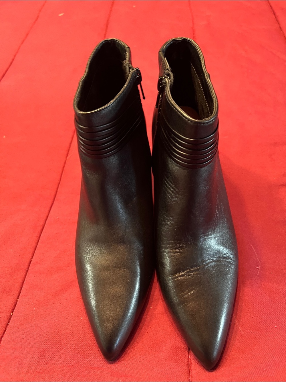 Bella Vita Jani Leather Ankle Booties 9